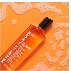 Anti-aging cleanser, makeup remover & exfoliator